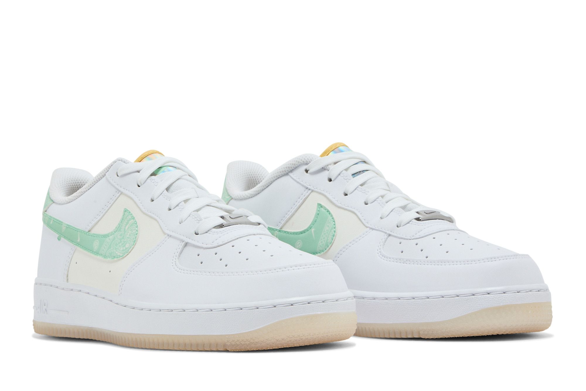 Cheap (大童款) 耐克 Air Force 1 LV8 '淡彩佩斯利' FJ7706-131