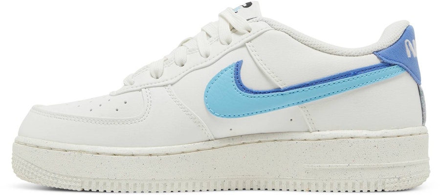 (Grade School) Nike Air Force 1 LV8 'Sail Medium Blue' DQ0359-100 Lookbook (Grade School) Nike Air Force 1 LV8 'Sail Medium Blue' DQ0359-100