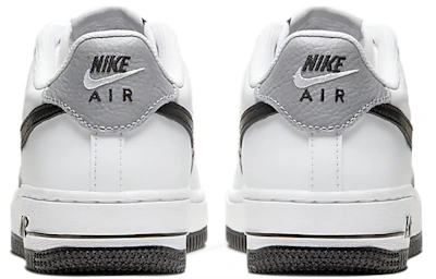 (Grade School) Nike Air Force 1 LV8 'White Black Mini Swoosh' CT5531-100