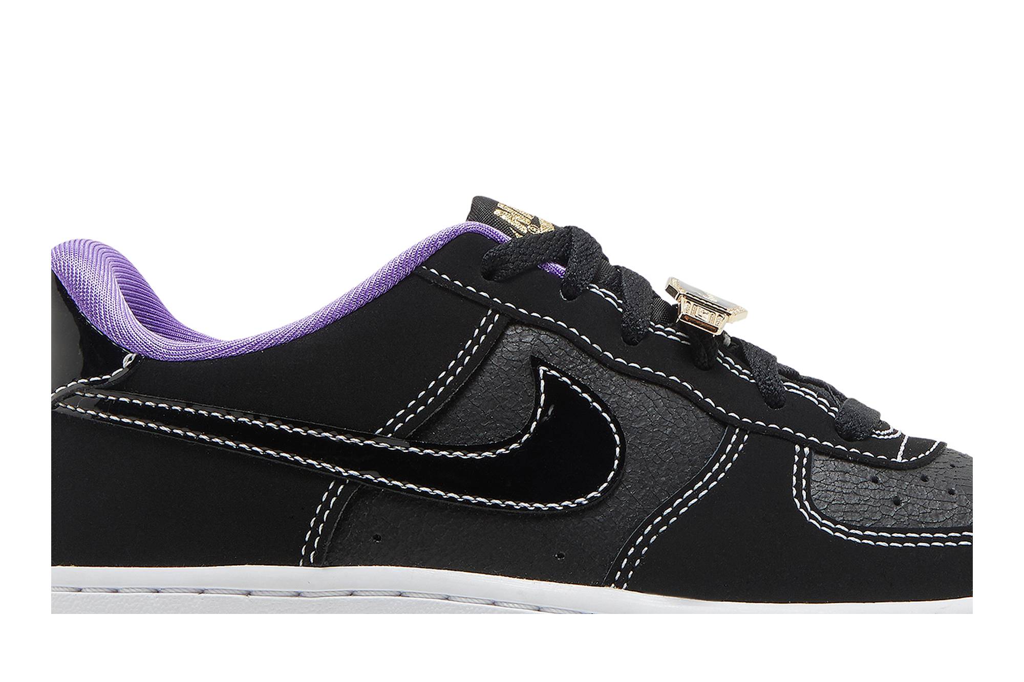 Order (Grade School) Nike Air Force 1 LV8 'World Champ - Lakers' para niños DQ0300-001