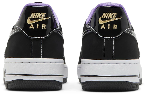 (Grade School) Nike Air Force 1 LV8 'World Champ - Lakers' para niños DQ0300-001 Details for (Grade School) Nike Air Force 1 LV8 'World Champ - Lakers' para niños DQ0300-001