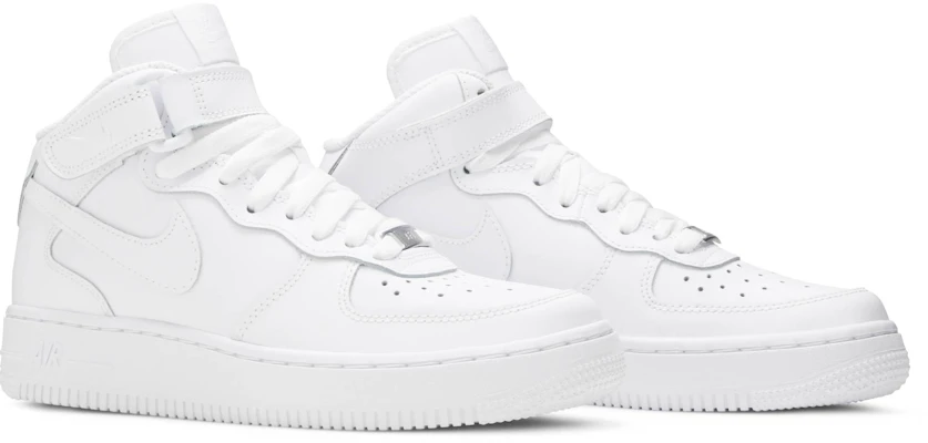 All white air force ones grade school on sale