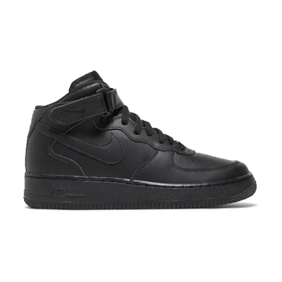 (GS) Nike Air Force 1 Mid 'Black'
