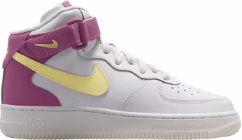 (Grade School) Nike Air Force 1 Mid LE 'Citron Fuchsia' DH2933-100 (Grade School) Nike Air Force 1 Mid LE 'Citron Fuchsia' DH2933-100