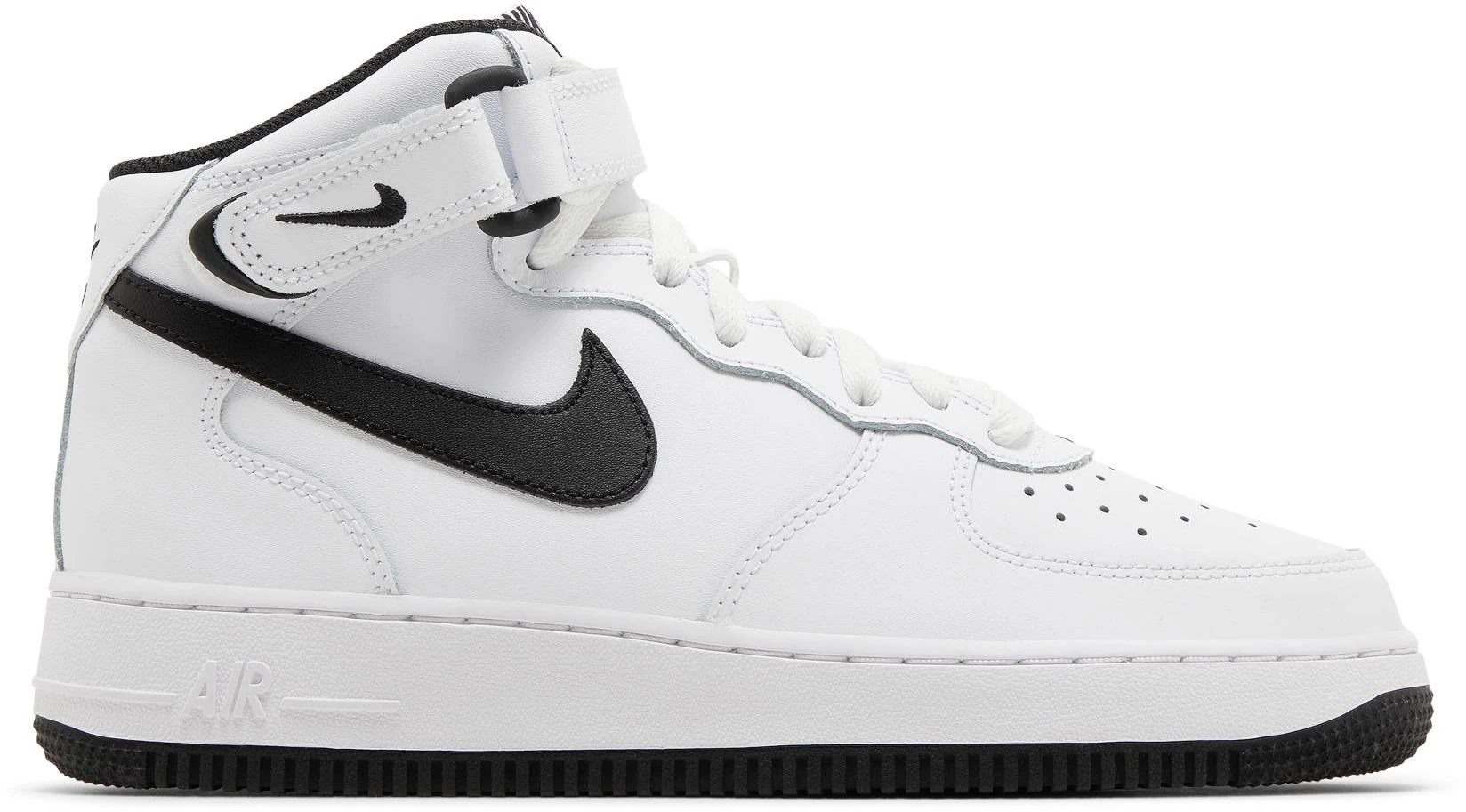 nike-air-force-1-mid-le-white-black-gs