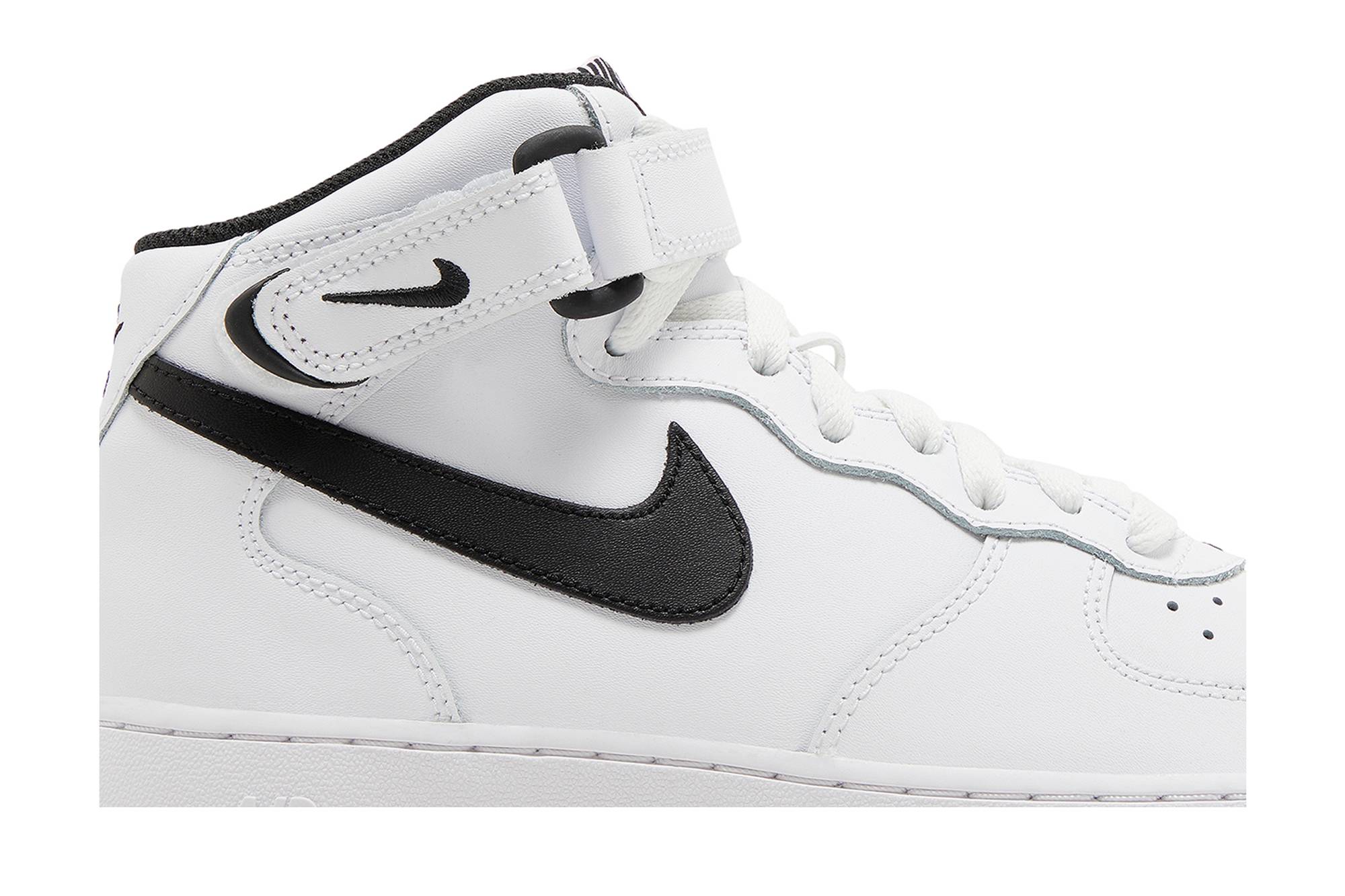 Order (大童款) 耐克 空军1号 中帮 白黑 运动鞋 DH2933-103