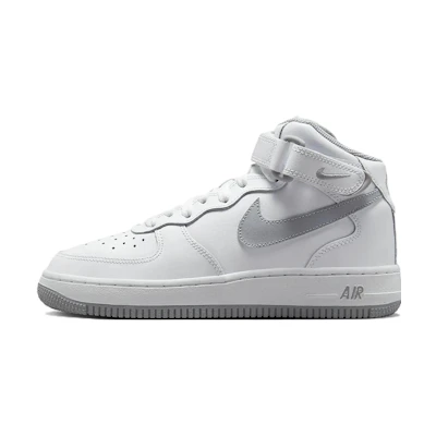 (GS) Nike Air Force 1 Mid LE 'White Wolf Grey'