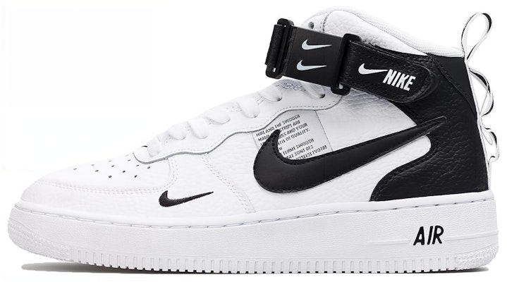 (Nilai Sekolah) Nike Air Force 1 Mid Utility Putih Hitam AV3803-100 Buy (Nilai Sekolah) Nike Air Force 1 Mid Utility Putih Hitam AV3803-100