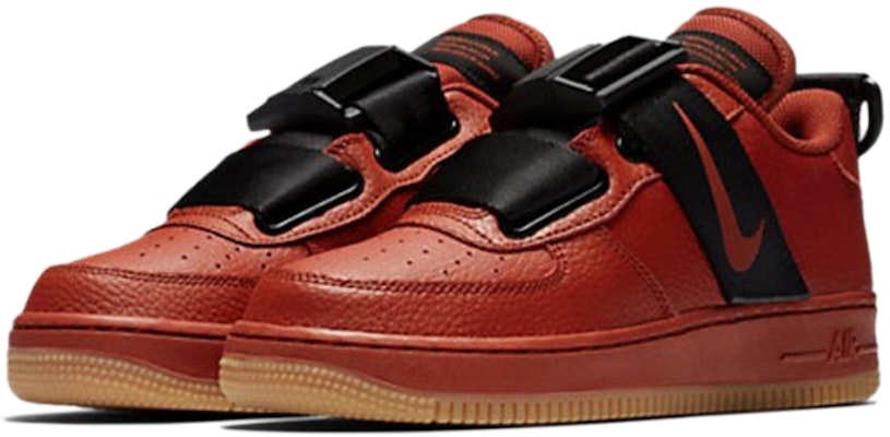 (Kanak-Kanak) Nike Air Force 1 Utility 'Dune Red' AJ6601-600 Lookbook (Kanak-Kanak) Nike Air Force 1 Utility 'Dune Red' AJ6601-600