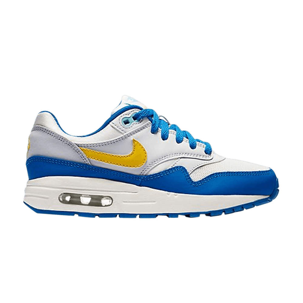 Buy (Nilai Sekolah) Nike Air Max 1 'Signal Biru Amarillo' 807602-110
