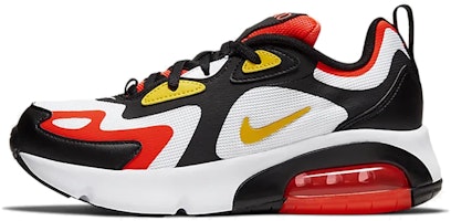 (Grade School) Nike Air Max 200 'Black Bright Crimson' AT5627-005 (Grade School) Nike Air Max 200 'Black Bright Crimson' AT5627-005