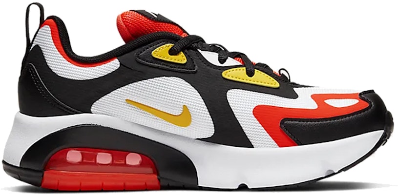 (Grade School) Nike Air Max 200 'Black Bright Crimson' AT5627-005 Order (Grade School) Nike Air Max 200 'Black Bright Crimson' AT5627-005