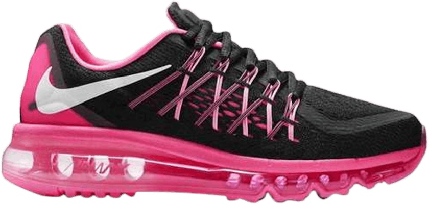 (Grade School) Nike Air Max 2015 'Black Pink' 705458-002 Buy (Grade School) Nike Air Max 2015 'Black Pink' 705458-002