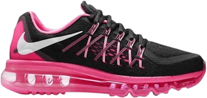 (Grade School) Nike Air Max 2015 'Black Pink' 705458-002 (Grade School) Nike Air Max 2015 'Black Pink' 705458-002