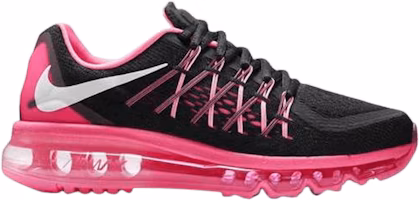 (Grade School) Nike Air Max 2015 'Black Pink' 705458-002 (Grade School) Nike Air Max 2015 'Black Pink' 705458-002