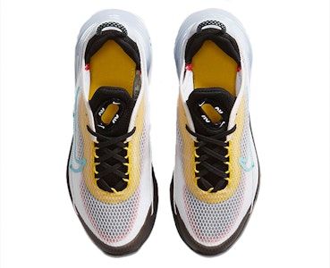 (Sekolah Rendah) Nike Air Max 2090 'Putih Kuning Aqua' CJ4066-103 Shop (Sekolah Rendah) Nike Air Max 2090 'Putih Kuning Aqua' CJ4066-103