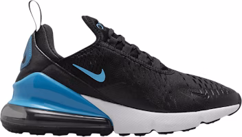 (Grade School) Nike Air Max 270 'Black Blue Lightning' FD0676-001 (Grade School) Nike Air Max 270 'Black Blue Lightning' FD0676-001