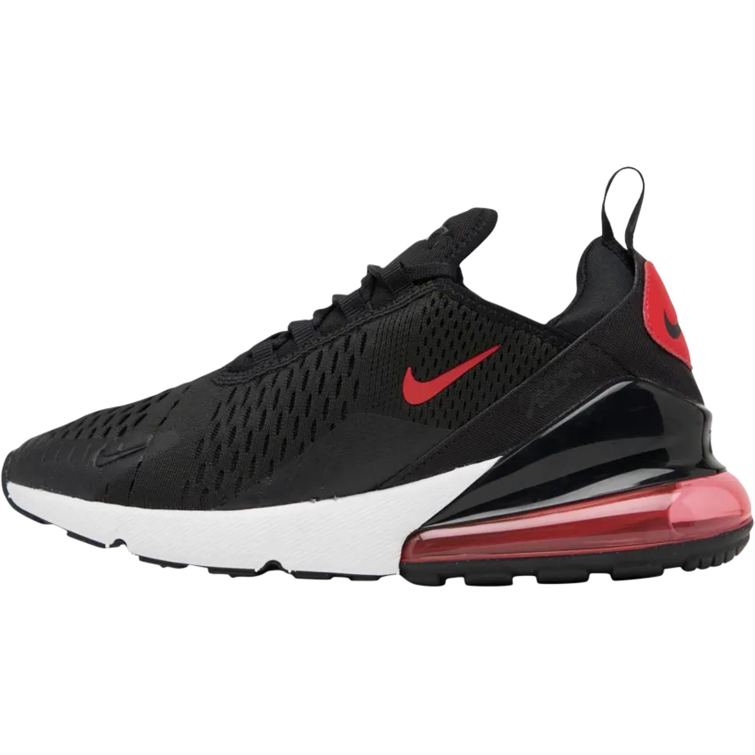 (Grade School) Nike Air Max 270 'Black Light Crimson' FB8037-001