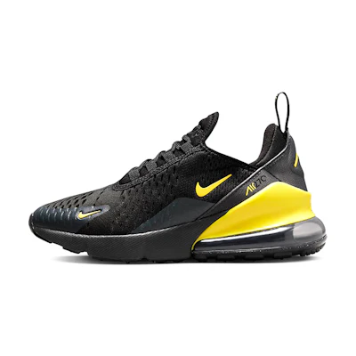 (GS) Nike Air Max 270 'Black Yellow Strike'