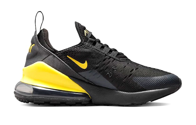 (Tahap Sekolah) Nike Air Max 270 'Hitam Kuning Strike' DX9277-001 Order (Tahap Sekolah) Nike Air Max 270 'Hitam Kuning Strike' DX9277-001