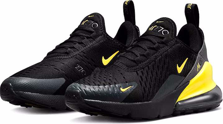 (Tahap Sekolah) Nike Air Max 270 'Hitam Kuning Strike' DX9277-001 Lookbook (Tahap Sekolah) Nike Air Max 270 'Hitam Kuning Strike' DX9277-001