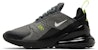(Nilai Sekolah) Nike Air Max 270 'Iron Grey Volt' Kanak-kanak DZ5631-001