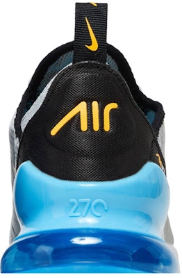 (Nyata Sekolah) Nike Air Max 270 'Kelabu Asap Muda Biru Baltik' 943345-027 Sizing (Nyata Sekolah) Nike Air Max 270 'Kelabu Asap Muda Biru Baltik' 943345-027