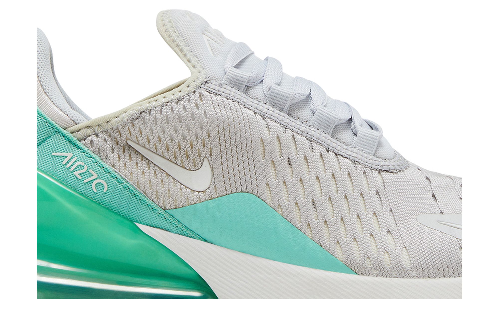 Order (Grade School) Nike Air Max 270 ''Platinum Emerald'' Kinderschuhe 943346-002