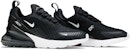 (Kanak-Kanak) Nike Air Max 270 'Hitam Pekat' 943345-001