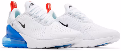 (Kanak-Kanak) Nike Air Max 270 'Putih Biru Foto Cerah' 943345-114 Cheap (Kanak-Kanak) Nike Air Max 270 'Putih Biru Foto Cerah' 943345-114