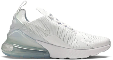 (Grade School) Nike Air Max 270 'White Silver' 943345-103 (Grade School) Nike Air Max 270 'White Silver' 943345-103