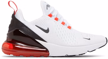 (Grade School) Nike Air Max 270 'White Siren Red' 943345-111 (Grade School) Nike Air Max 270 'White Siren Red' 943345-111