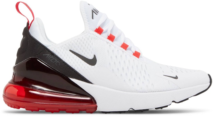 Red and white 270 best sale nike