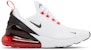 (Nilai Sekolah) Nike Air Max 270 'Putih Siren Merah' 943345-111