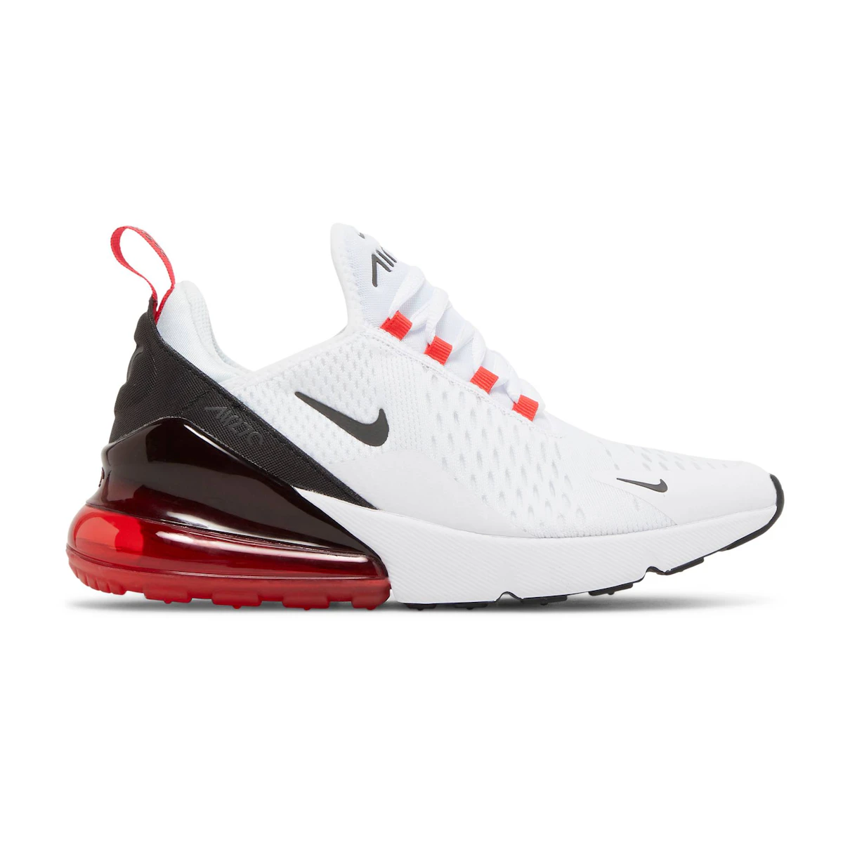 Buy (Grade School) Nike Air Max 270 'White Siren Red' 943345-111