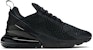 (Kanak-Kanak) Nike Air Max 270 BG 'Triple Black' Hitam Penuh BQ5776-001