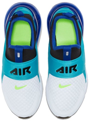 (小童) Nike Air Max 270 无系带白色神谕青运动鞋 CI1108-101 Shop (小童) Nike Air Max 270 无系带白色神谕青运动鞋 CI1108-101