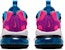 (Nilai Sekolah) Nike Air Max 270 React 'Hitam Hyper Pink Ungu Terang' BQ0101-001
