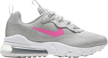 (Grade School) Nike Air Max 270 React 'Particle Grey Pink' CZ7105-001 (Grade School) Nike Air Max 270 React 'Particle Grey Pink' CZ7105-001