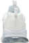 Sizing (Ningkat Sekolah) Nike Air Max 270 React 'Triple Putih' BQ0103-100