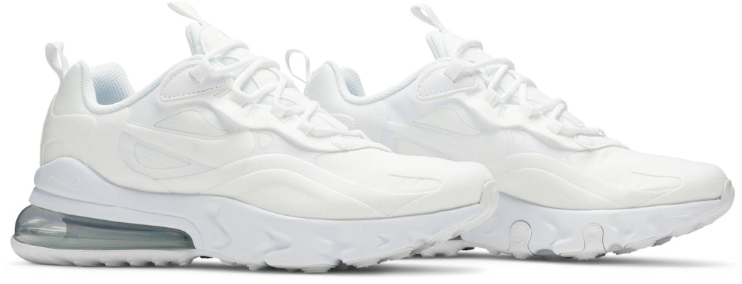 (Ningkat Sekolah) Nike Air Max 270 React 'Triple Putih' BQ0103-100 Cheap (Ningkat Sekolah) Nike Air Max 270 React 'Triple Putih' BQ0103-100