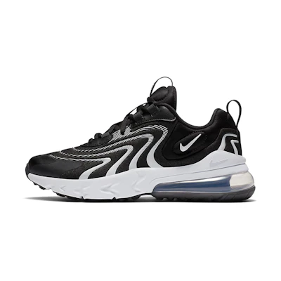 (GS) Nike Air Max 270 React ENG 'Black White'