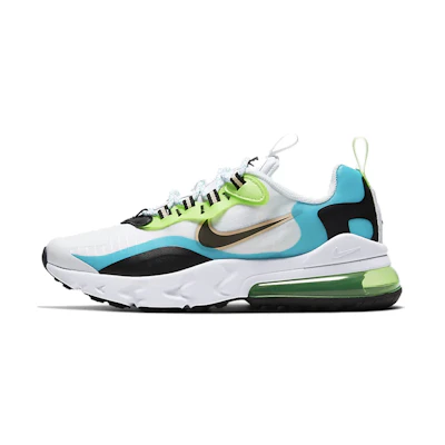 (GS) Nike Air Max 270 React SE 'Oracle Aqua'