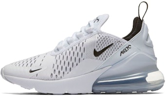 (Grade School) Nike Air Max 270 White Black 943345-100 (Grade School) Nike Air Max 270 White Black 943345-100