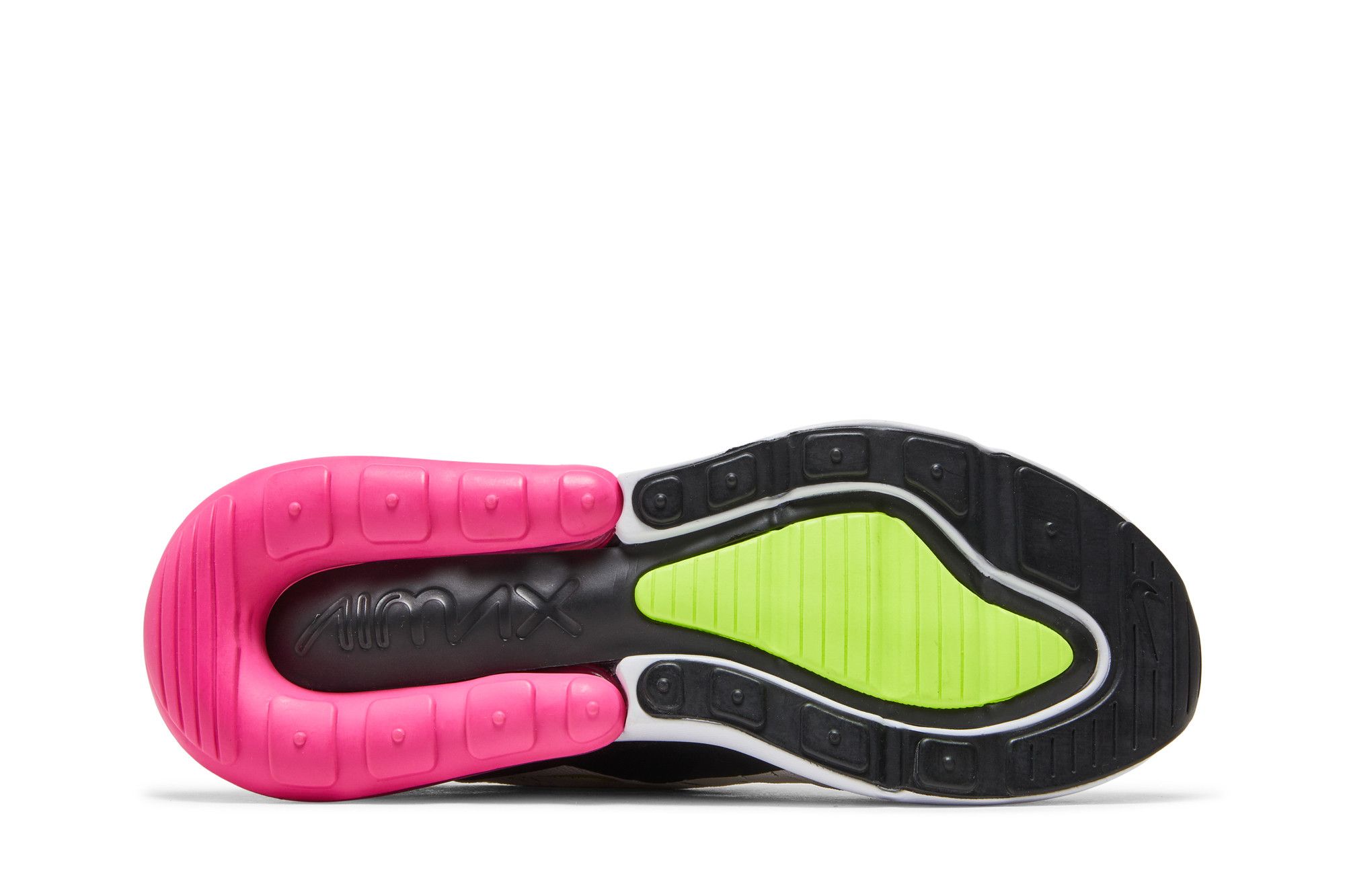 Shop (Per Ragazzi) Nike Air Max 270 Bianco Nero Laser Fucsia Volt 943345-102