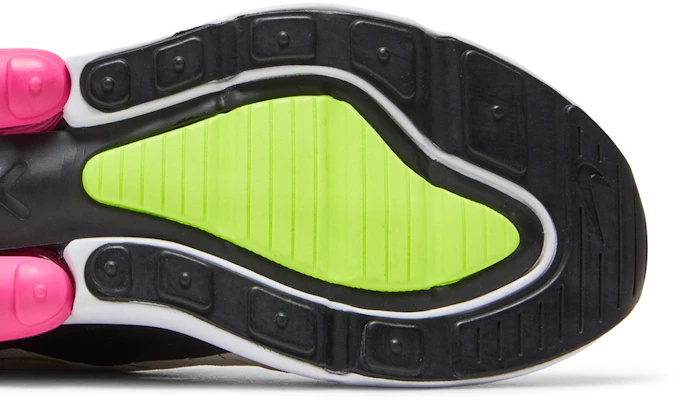 (Per Ragazzi) Nike Air Max 270 Bianco Nero Laser Fucsia Volt 943345-102 Purchase (Per Ragazzi) Nike Air Max 270 Bianco Nero Laser Fucsia Volt 943345-102