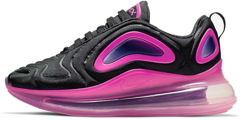 (Grade School) Nike Air Max 720 'Black Laser Fuchsia' AQ3196-007 Buy (Grade School) Nike Air Max 720 'Black Laser Fuchsia' AQ3196-007