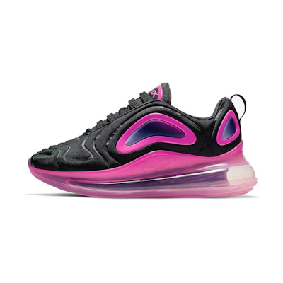 (GS) Nike Air Max 720 'Black Laser Fuchsia'