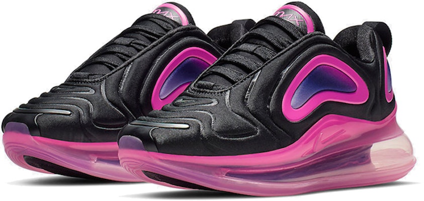 (Grade School) Nike Air Max 720 'Black Laser Fuchsia' AQ3196-007 Lookbook (Grade School) Nike Air Max 720 'Black Laser Fuchsia' AQ3196-007