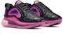 (Kanak-Kanak) Nike Air Max 720 'Hitam Laser Fuchsia' AQ3196-007